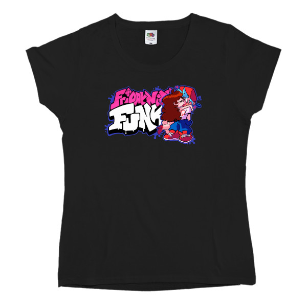 Women's T-shirt Fruit of the loom - friday night funkin - Mfest