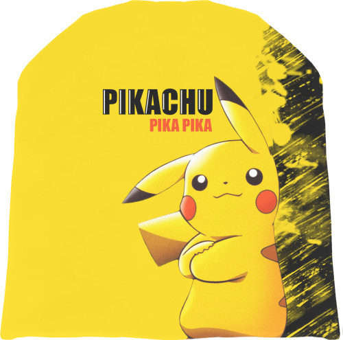 Hat 3D - Pikachu Pika Pika - Mfest