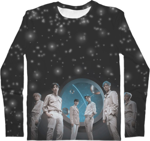 Men's Longsleeve Shirt 3D - ASTRO 2 - Mfest