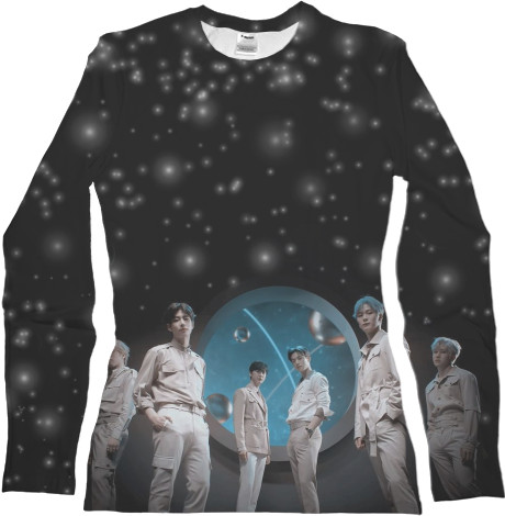 Women's Longsleeve Shirt 3D - ASTRO 2 - Mfest