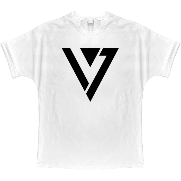 T-shirt Oversize - seventeen logo - Mfest