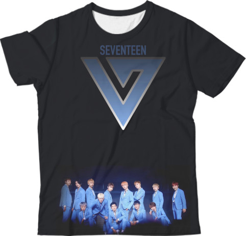 Seventeen - Kids' T-Shirt 3D - seventeen - Mfest