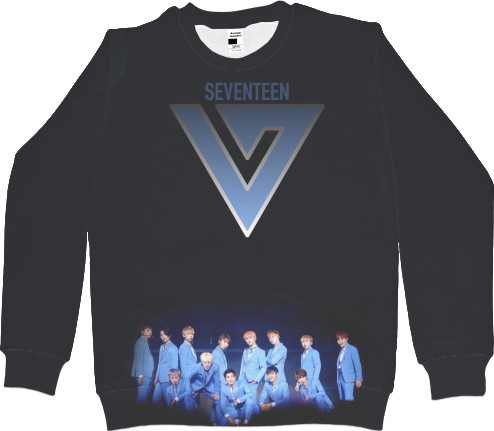 Women's Sweatshirt 3D - seventeen - Mfest