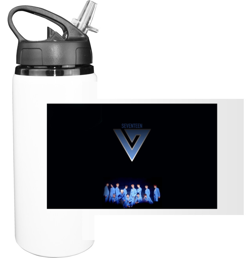 Seventeen - Sport Water Bottle - seventeen - Mfest