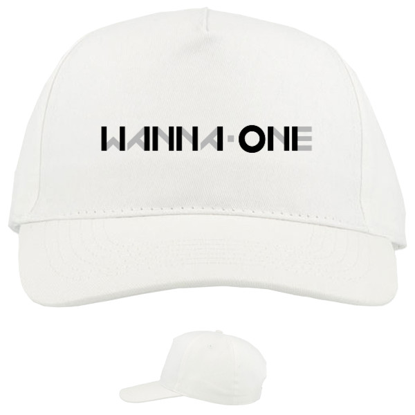 Baseball Caps - 5 panel - wanna one logo - Mfest