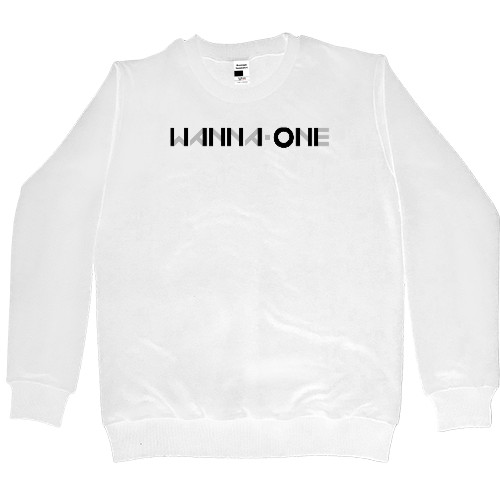 Women's Premium Sweatshirt - wanna one logo - Mfest