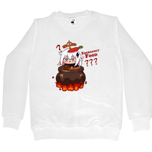 Men’s Premium Sweatshirt - genshin impact emergency food - Mfest