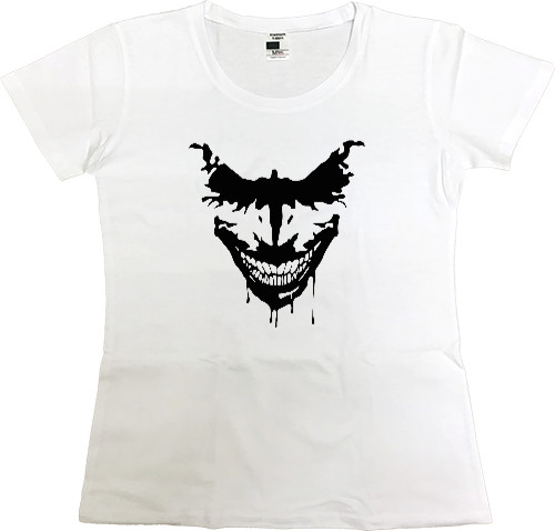 Women's Premium T-Shirt - JOKER Y BATMAN - Mfest