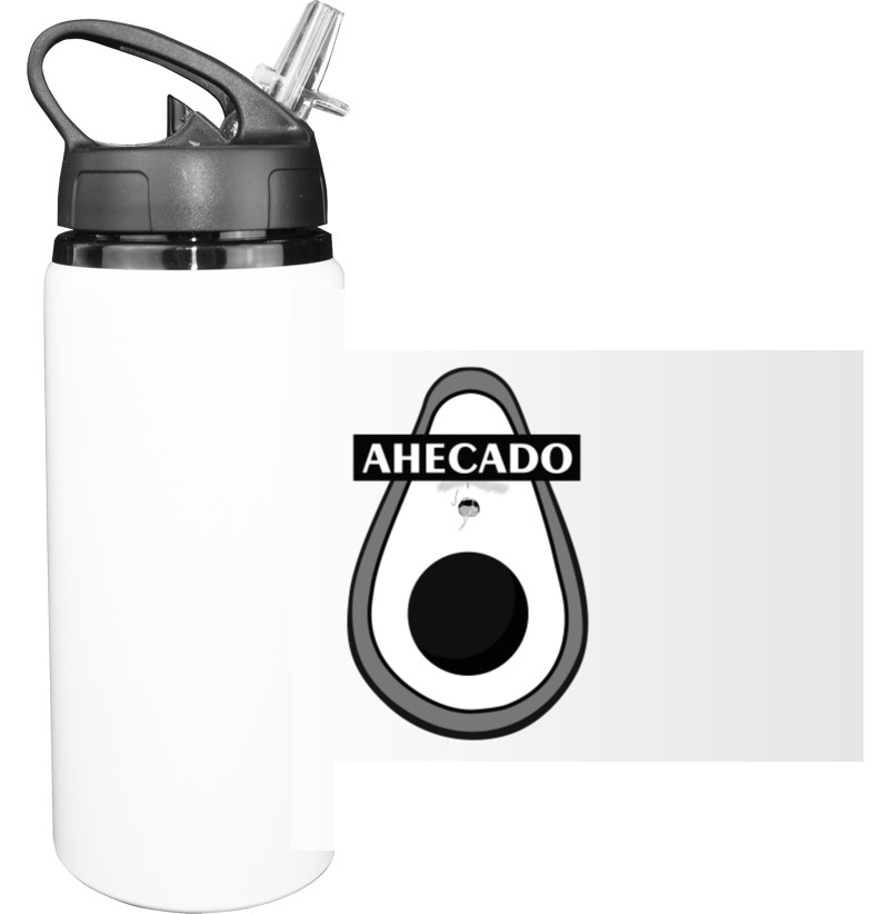 Ahegao / Ахэгао - Sport Water Bottle - AHECADO - Mfest