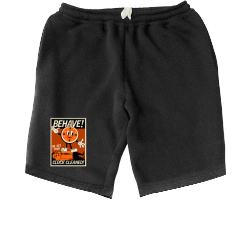 Men's Shorts - clock - Mfest