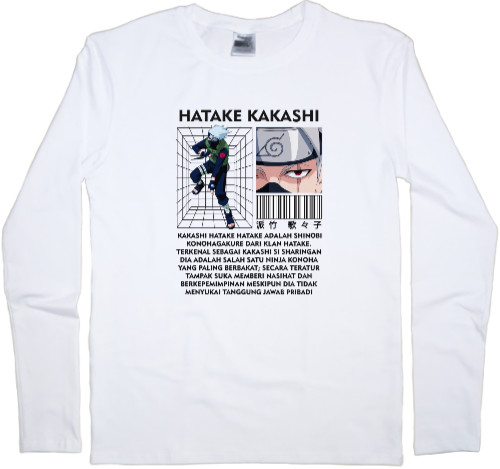 Men's Longsleeve Shirt - HATAKE KAKASHI - Mfest