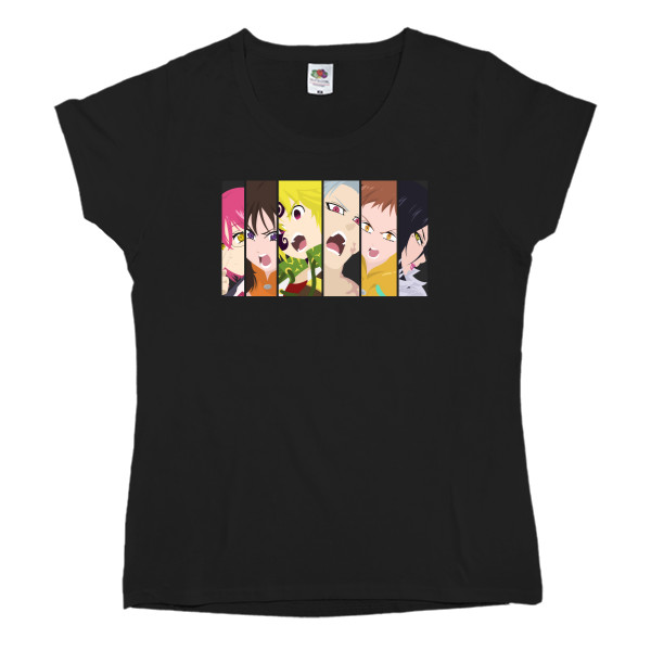 Women's T-shirt Fruit of the loom - seven deadly 3 - Mfest