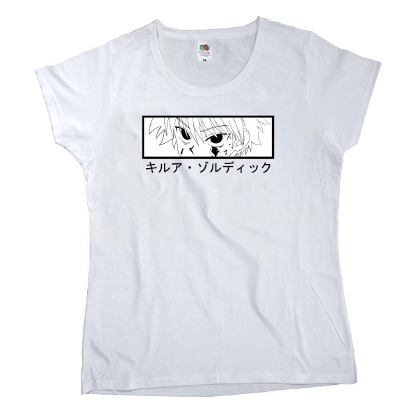 Women's T-shirt Fruit of the loom - Killua Zoldyck - Mfest