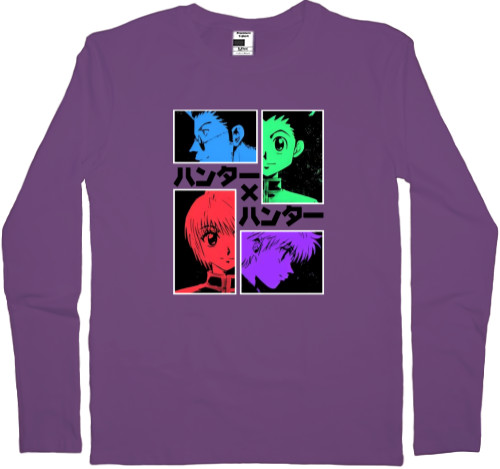 Men's Longsleeve Shirt - hunter x hunter 3 - Mfest