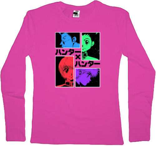 Women's Longsleeve Shirt - hunter x hunter 3 - Mfest