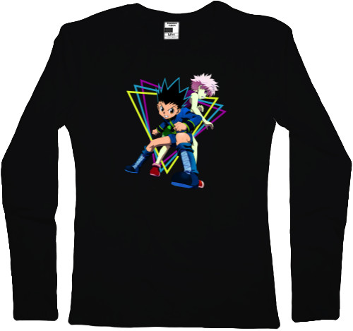 Women's Longsleeve Shirt - hunter x hunter - Mfest