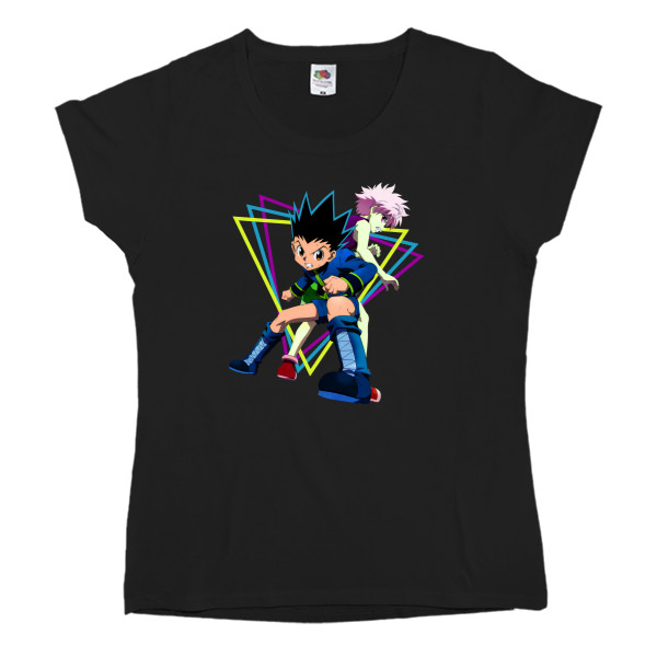 Hunter × Hunter / Охотник х Охотник - Women's T-shirt Fruit of the loom - hunter x hunter - Mfest