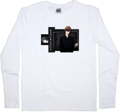 Men's Longsleeve Shirt - Death Note 4 - Mfest