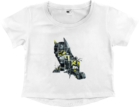 Women's Cropped Premium T-Shirt - Batman 80th Anniversary - Mfest