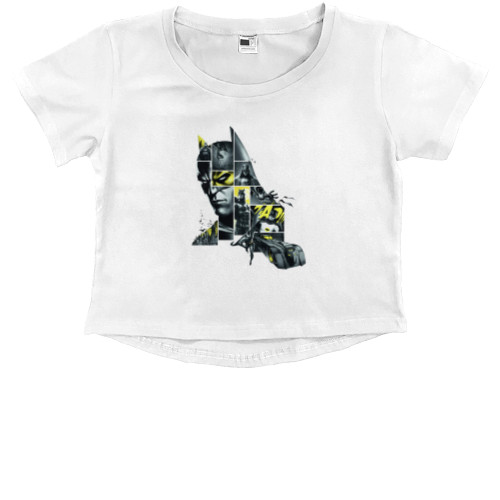 Kids' Premium Cropped T-Shirt - Batman 80th Anniversary - Mfest