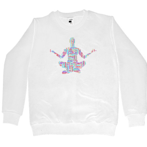 Women's Premium Sweatshirt - йога 3 - Mfest