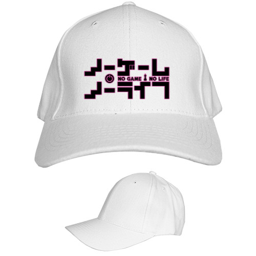 Kids' Baseball Cap 6-panel - No Game No Life logo - Mfest