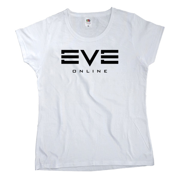 Women's T-shirt Fruit of the loom - EVE Online лого - Mfest