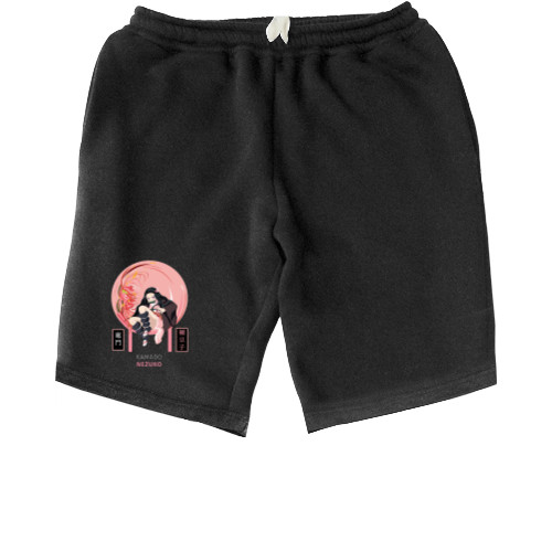 Kids' Shorts - demon slayer nezuko - Mfest