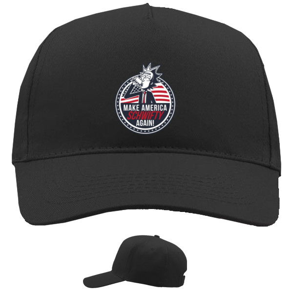 Baseball Caps - 5 panel - rick and morty america - Mfest