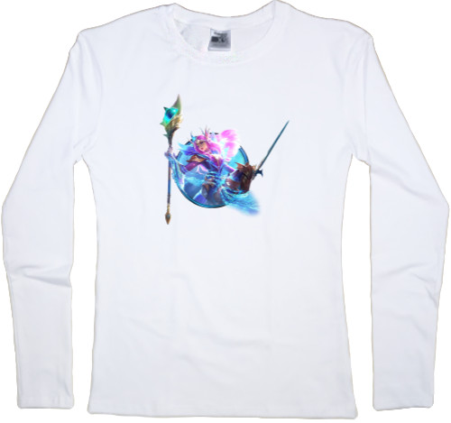 Women's Longsleeve Shirt - ODETTE MERMAID PRINCESS - Mfest