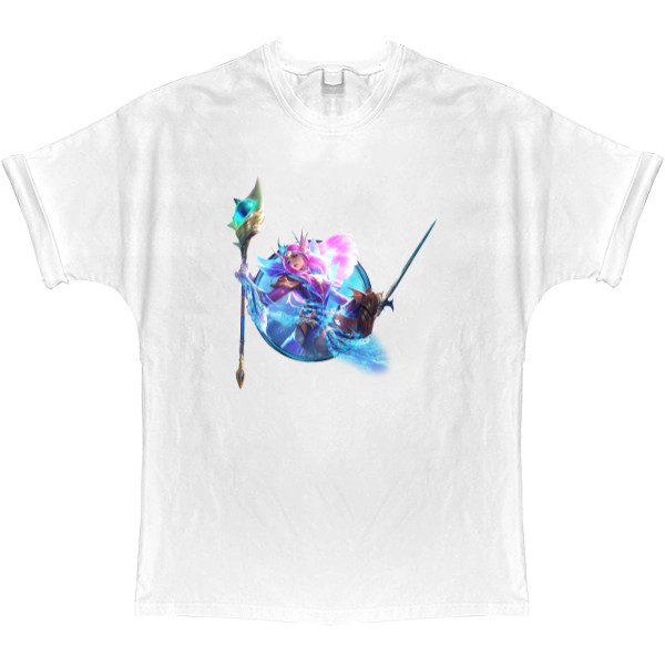 T-shirt Oversize - ODETTE MERMAID PRINCESS - Mfest