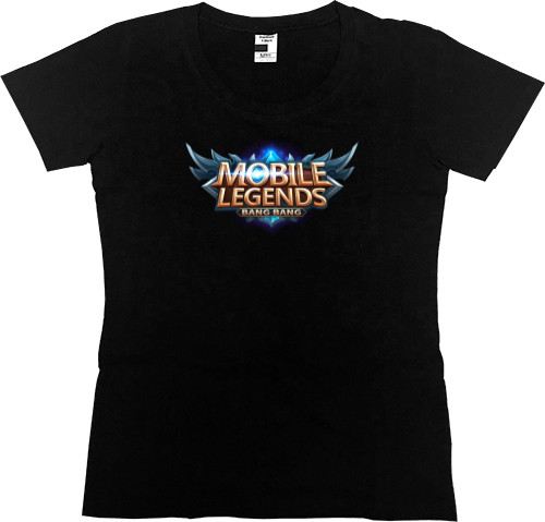 Women's Premium T-Shirt - mobile legends logo - Mfest