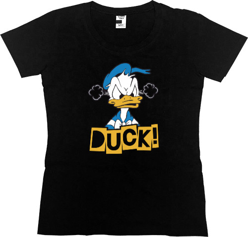 Women's Premium T-Shirt - duck donald 2 - Mfest