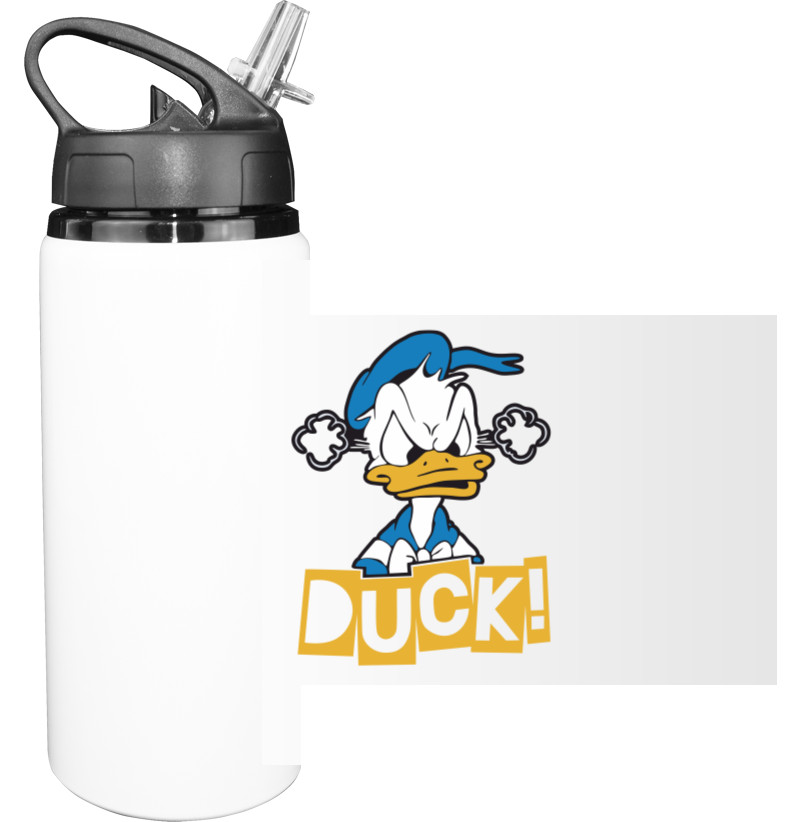 Sport Water Bottle - duck donald 2 - Mfest