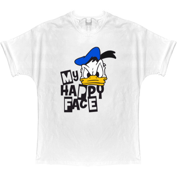 T-shirt Oversize - duck donald - Mfest