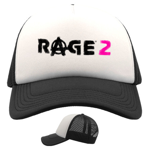 Trucker Cap - Rage 2 logo - Mfest