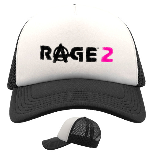 Кепка Тракер Детская - Rage 2 logo - Mfest