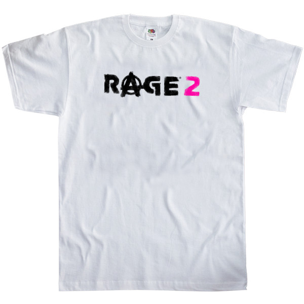 Kids' T-Shirt Fruit of the loom - Rage 2 logo - Mfest