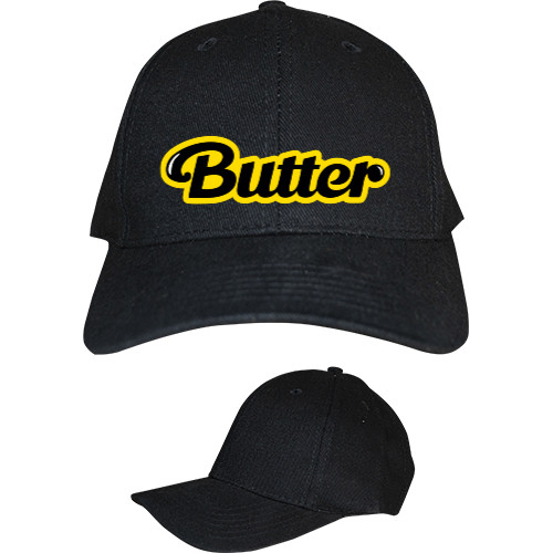 Kids' Baseball Cap 6-panel - butter - Mfest