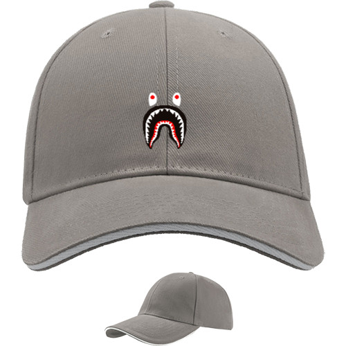 Sandwich Baseball Cap - BAPE SHARK - Mfest