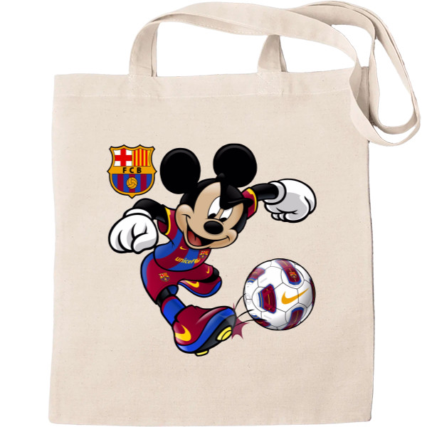 Tote Bag - mickey barcelona - Mfest