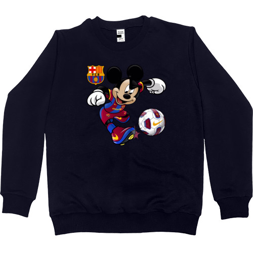 Women's Premium Sweatshirt - mickey barcelona - Mfest