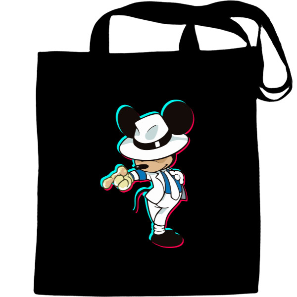 Tote Bag - mickey mouse as michael jackson 2 - Mfest