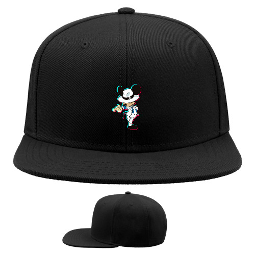 Snapback Baseball Cap - mickey mouse as michael jackson 2 - Mfest