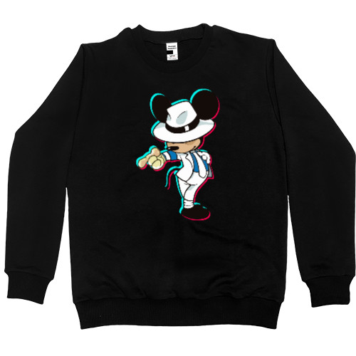 Men’s Premium Sweatshirt - mickey mouse as michael jackson 2 - Mfest