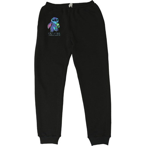 Kids' Sweatpants - STITCH NOT BAD - Mfest