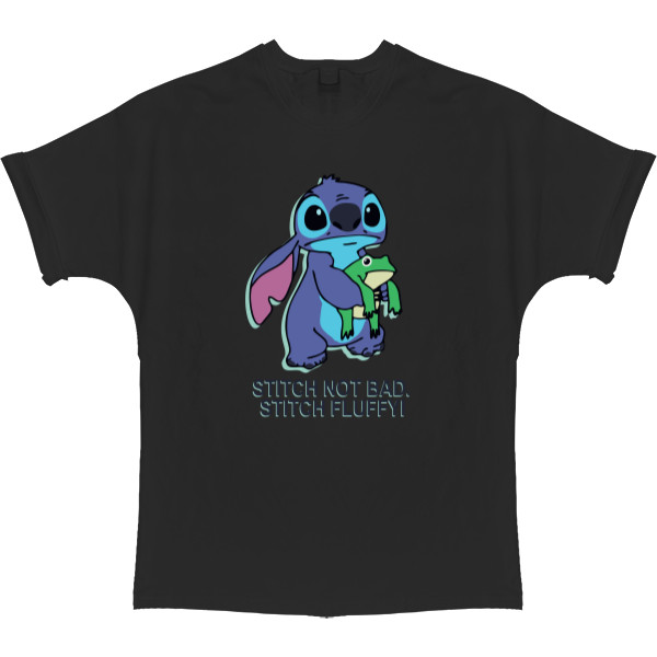 T-shirt Oversize - STITCH NOT BAD - Mfest