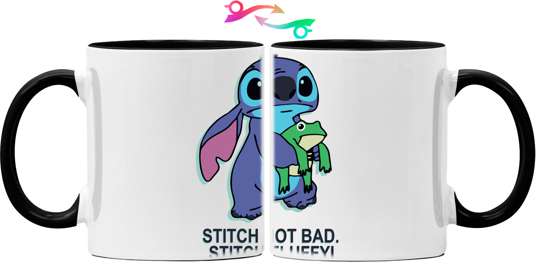 Кружка - STITCH NOT BAD - Mfest