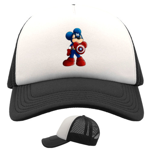 captain america Mickey Mouse