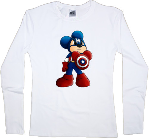 captain america Mickey Mouse